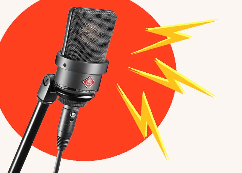 lightning mic