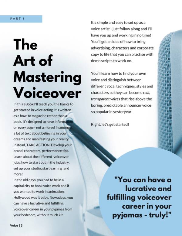 VOICE: Master the Art of Voiceover - Image 2